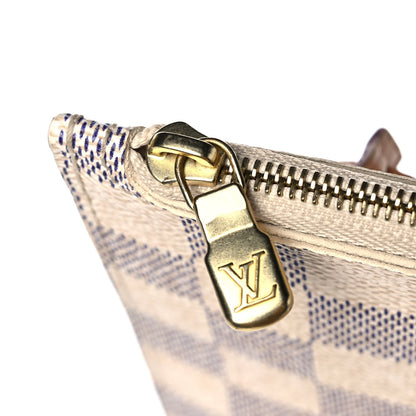 Louis Vuitton Damier Azur Neverfull MM GM Pochette 14 of 14