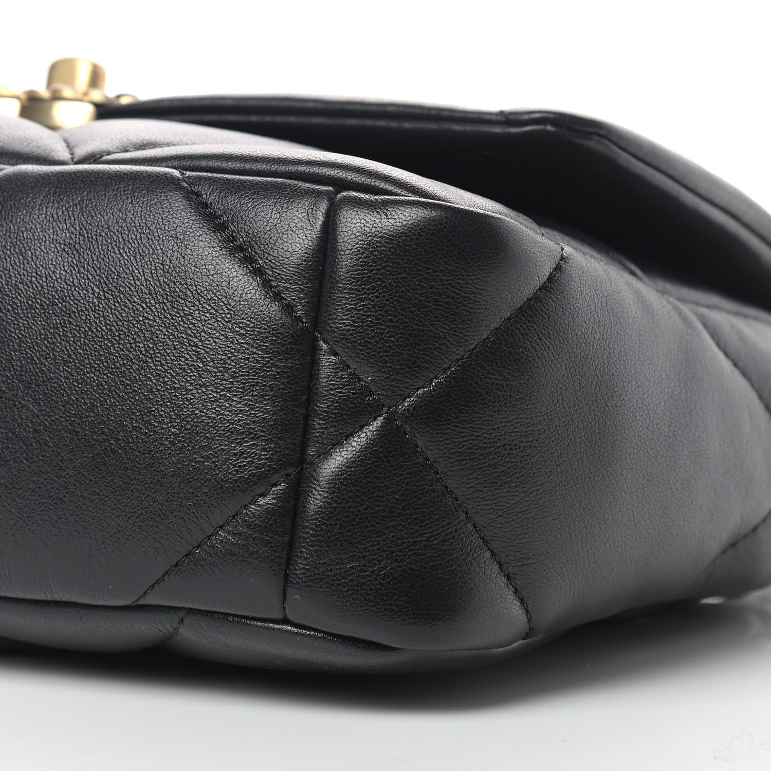 Chanel Lambskin Quilted Medium Chanel 19 Flap Black 9 of 10
