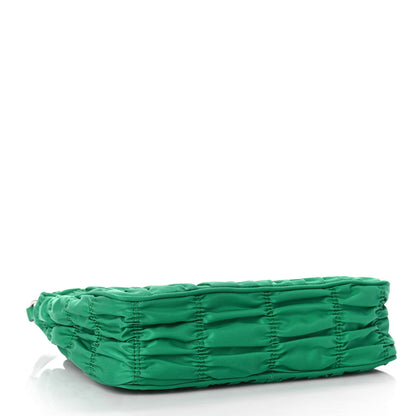 Prada Tessuto Nylon Gaufre Shoulder Bag Menta 4 of 8
