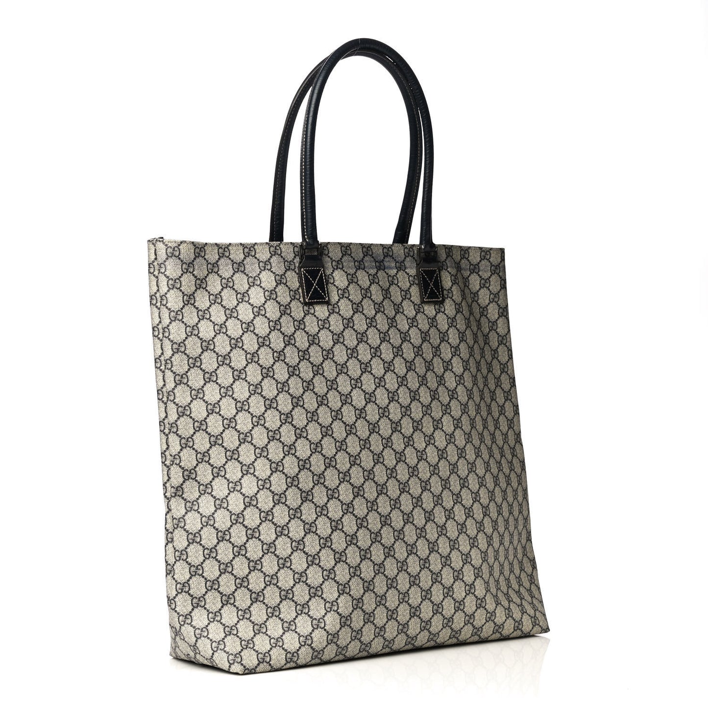 Soft GG Supreme Monogram Vertical Tote Navy