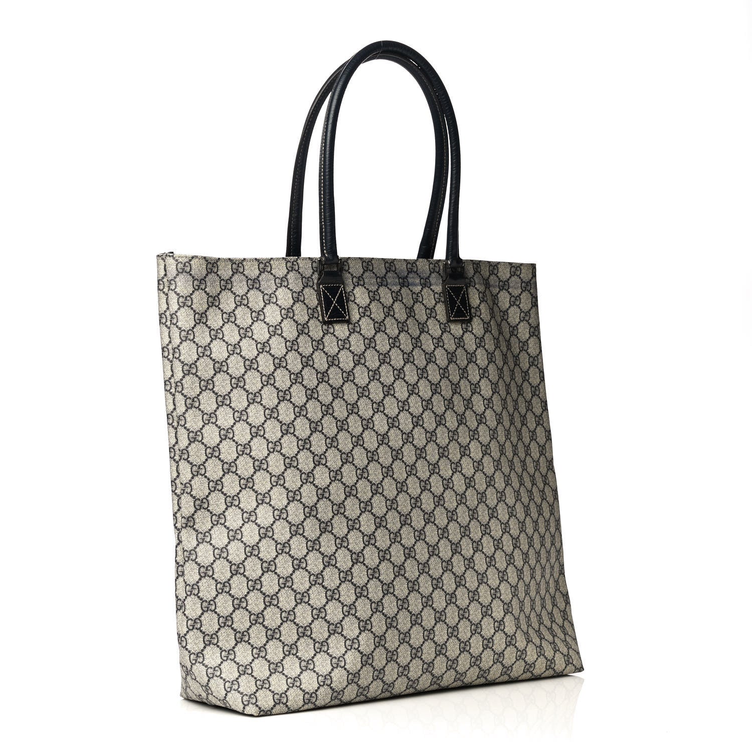 Gucci Soft GG Supreme Monogram Vertical Tote Navy 3 of 10