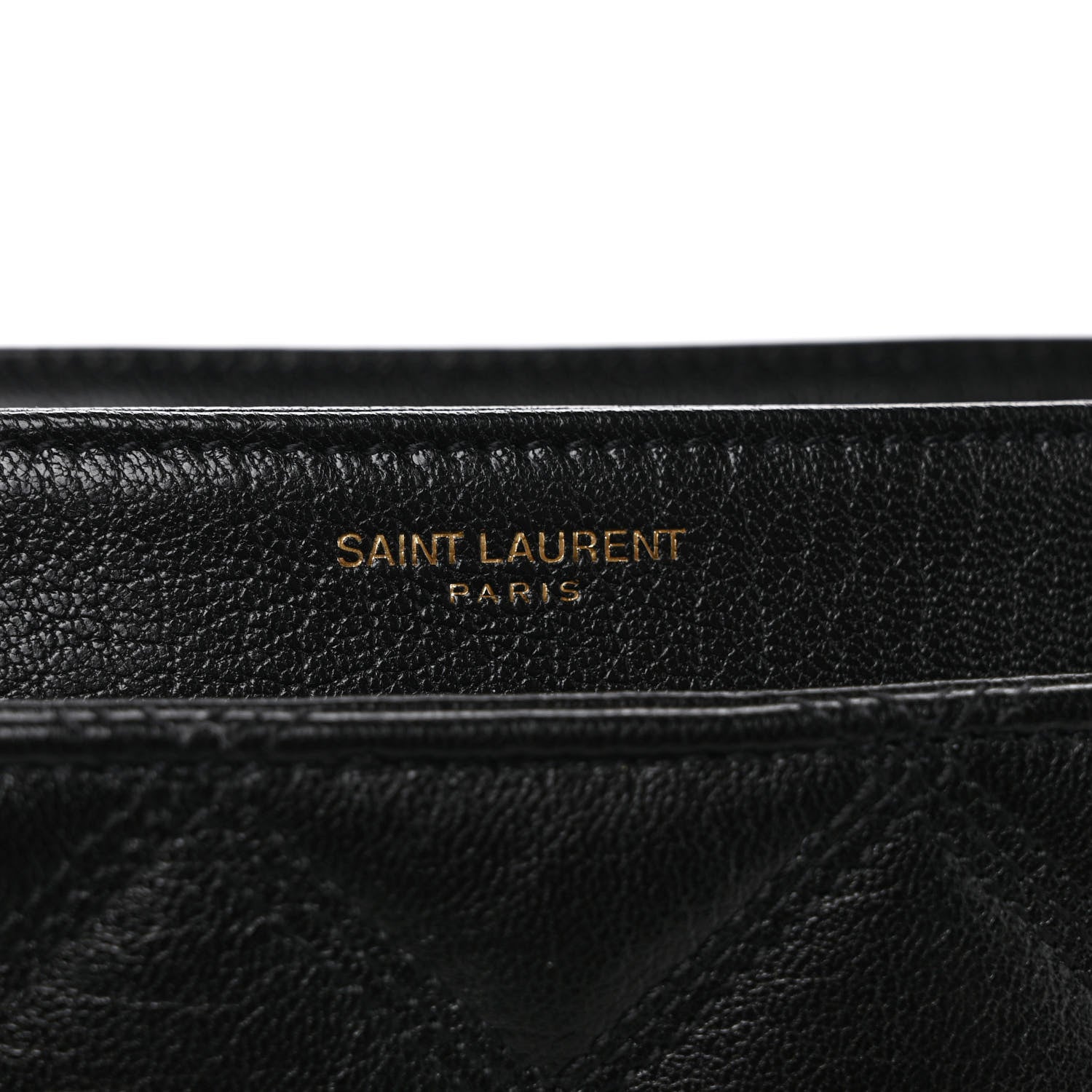 Saint Laurent Lambskin Quilted Small Becky Chain Bag Black 6 of 8
