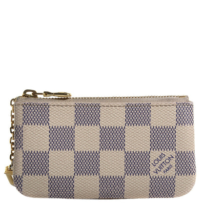 Louis Vuitton Damier Azur Key Pouch 1 of 8