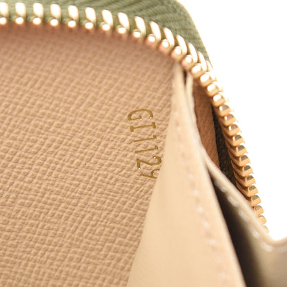 Louis Vuitton Monogram Giant Zippy Wallet Kaki White 7 of 10