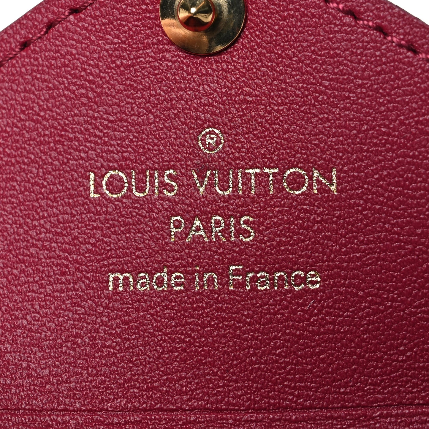 Monogram Small Kirigami Pochette Insert Fuchsia