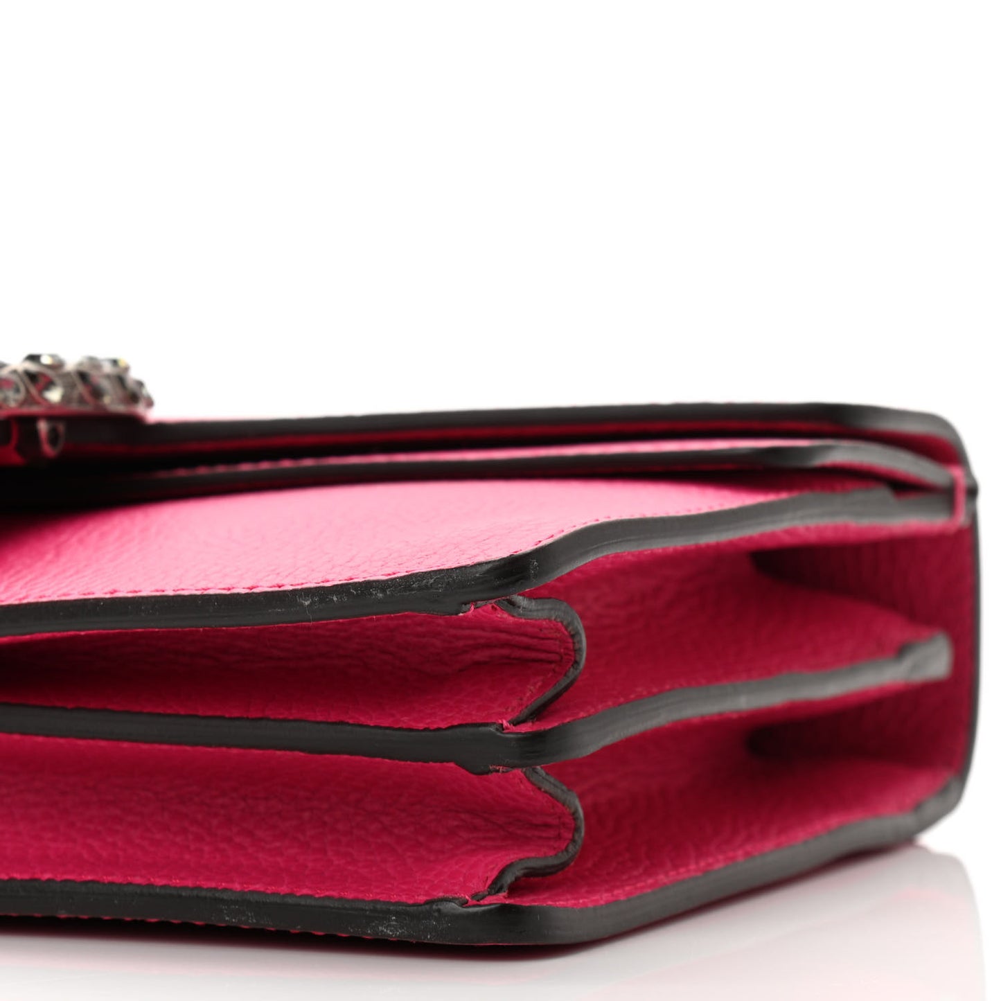 Dollar Calfskin Small Dionysus Shoulder Bag Box Pink