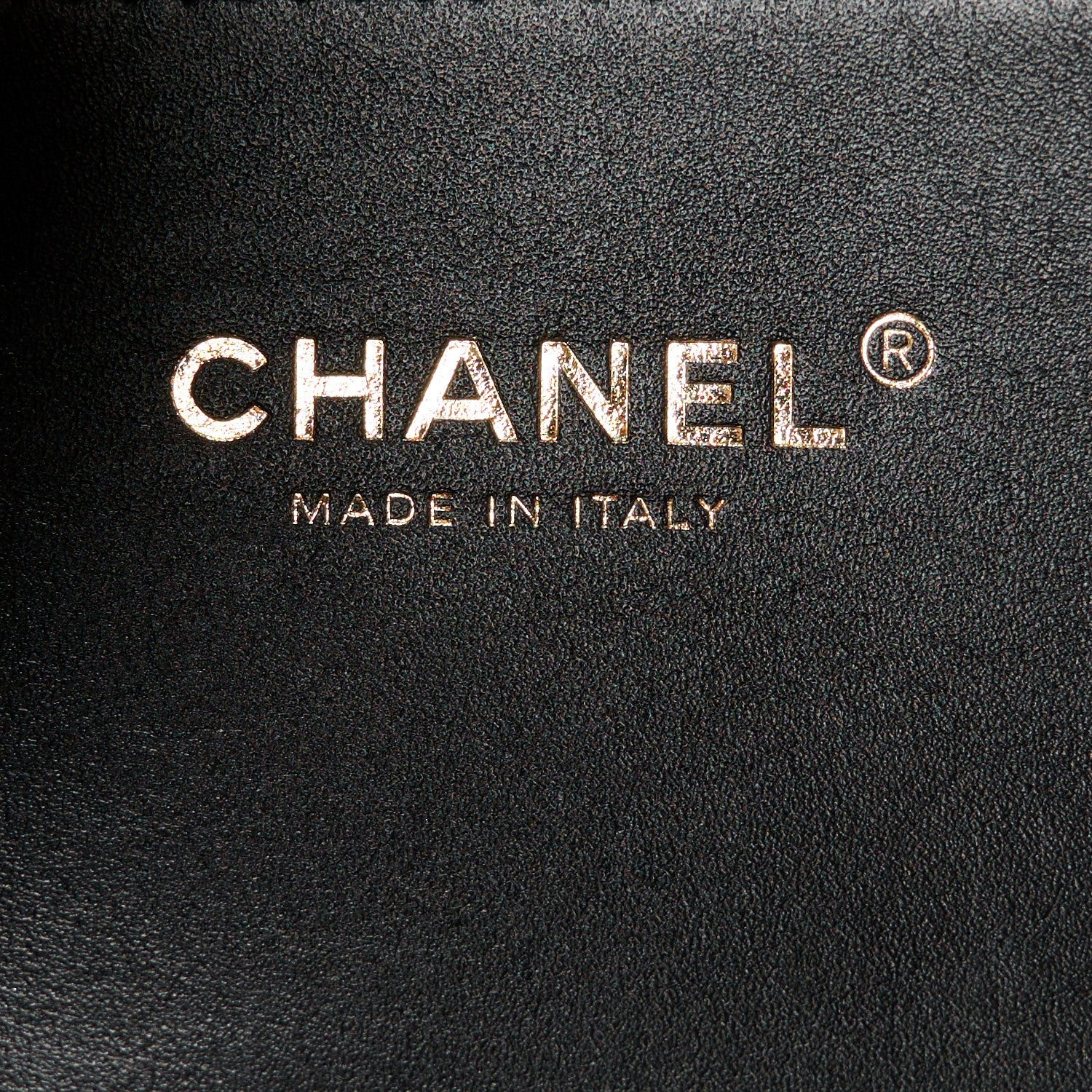 Chanel Lambskin Enamel Quilted CC Camera Case Black 6 of 10