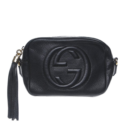 Gucci Pebbled Calfskin Small Soho Disco Bag Black 1 of 8