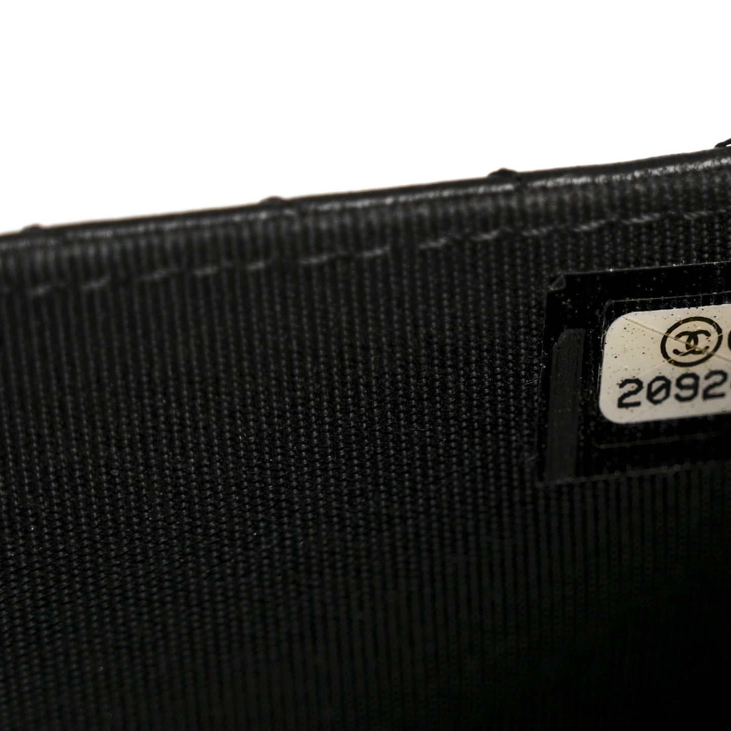 Lambskin Chevron Quilted Wallet On Chain WOC So Black