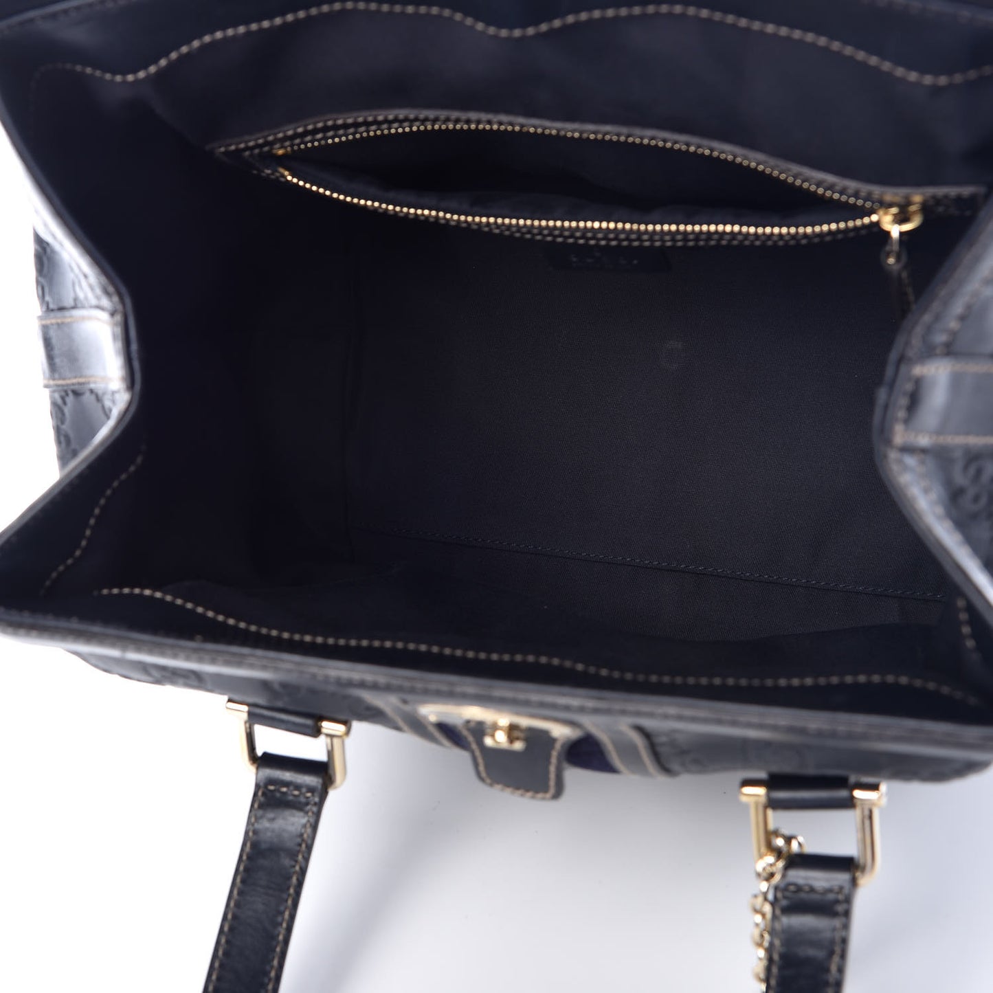 Guccissima Treasure Boston Black