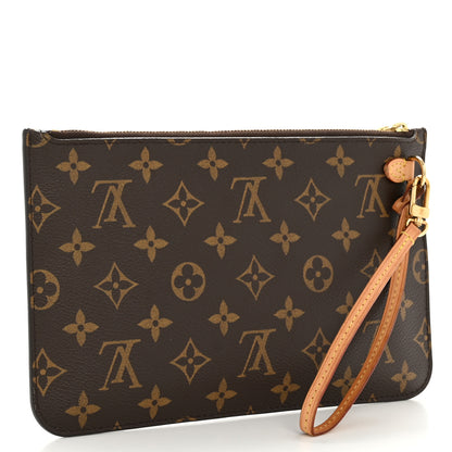 Louis Vuitton Monogram Neverfull MM GM Pochette 3 of 11