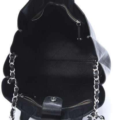 Chanel Caviar Stitched Large Shopping Tote Black 5 of 12