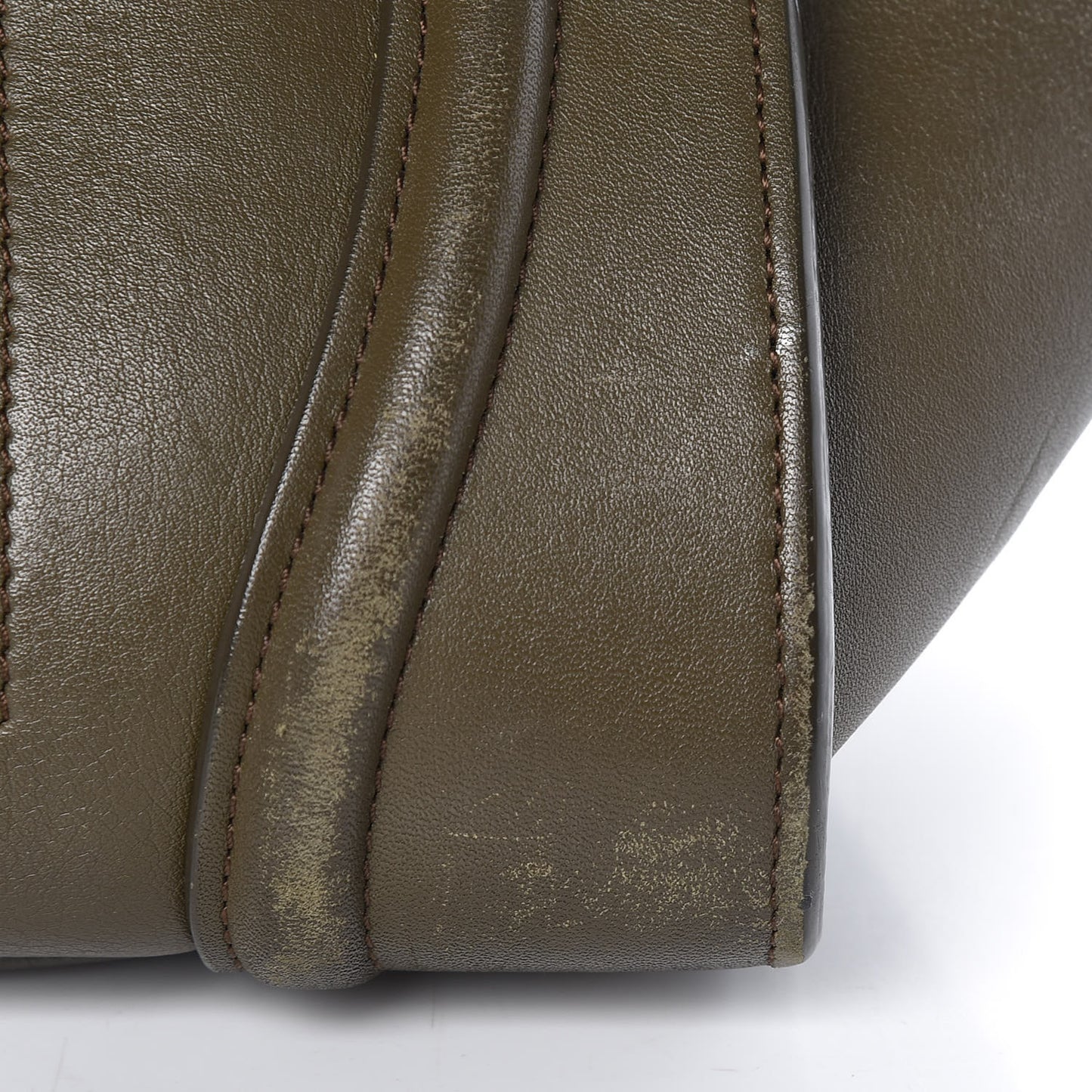 Smooth Calfskin Mini Luggage Khaki