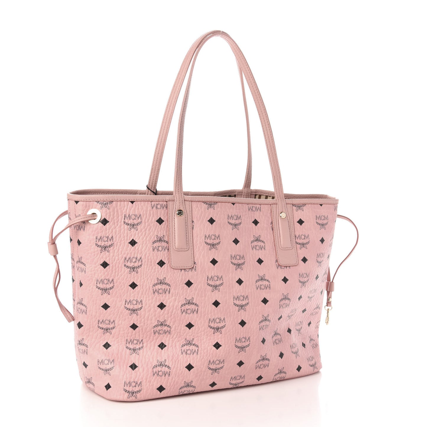 Visetos Medium Liz Reversible Shopper Tote Soft Pink
