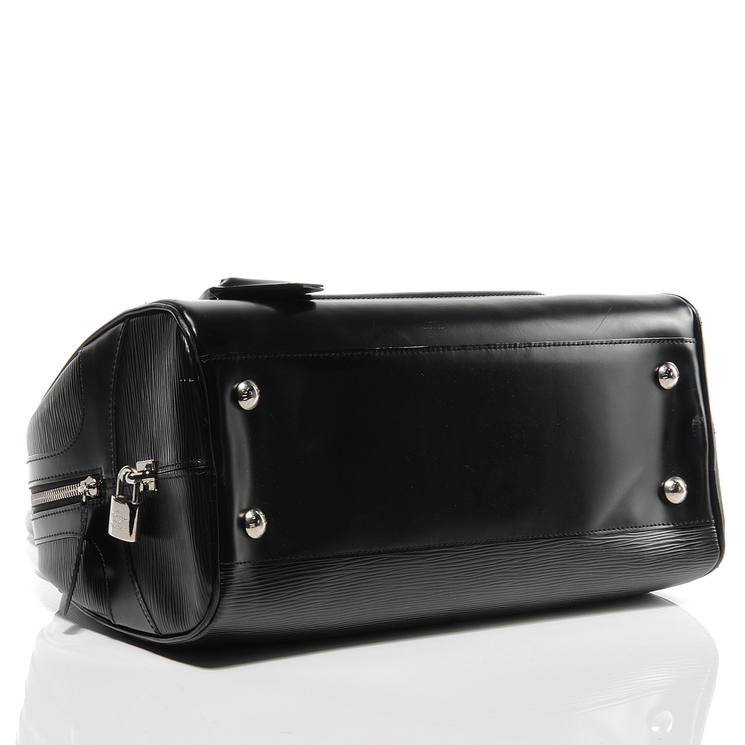 Louis Vuitton Epi Bowling Montaigne GM Black 4 of 8