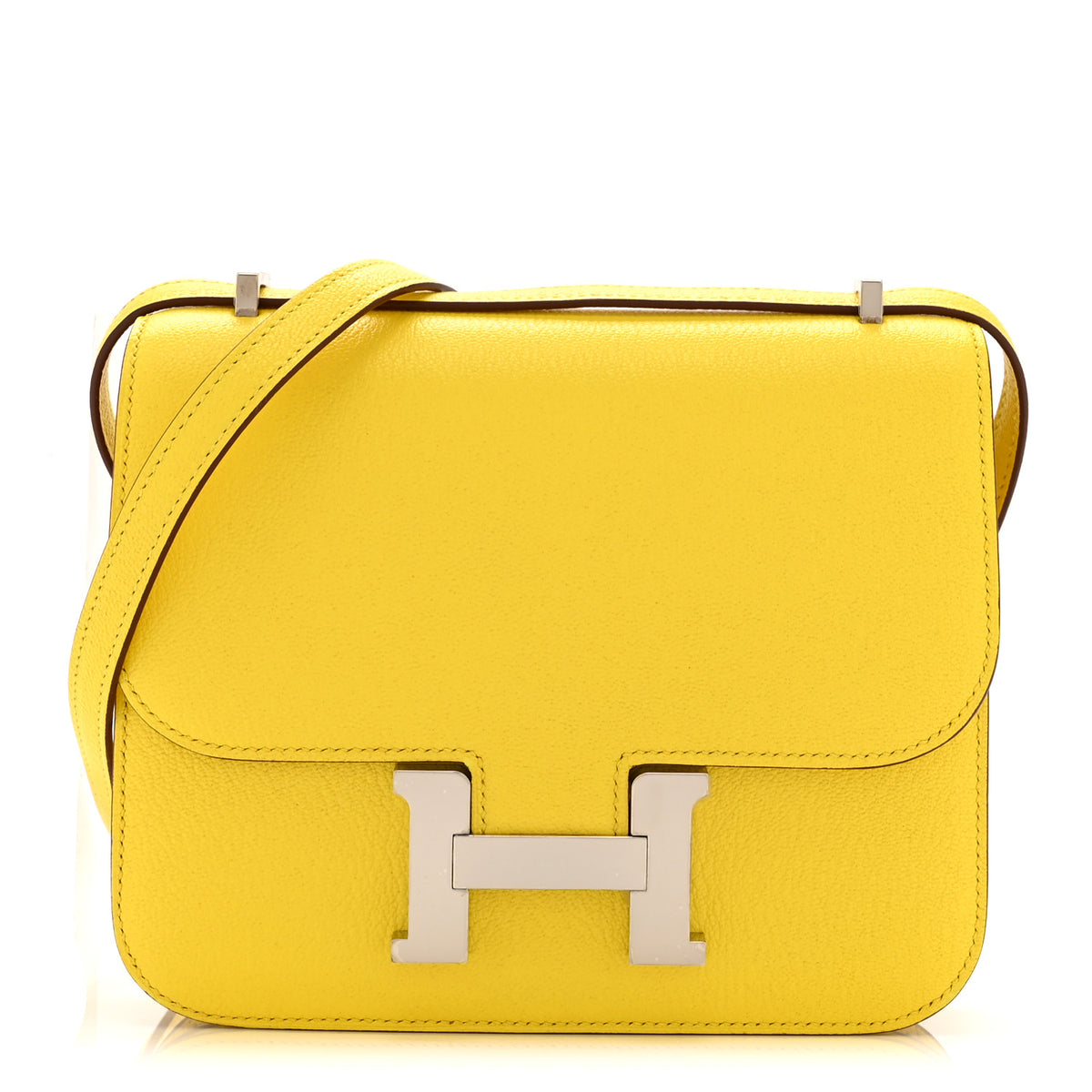 Hermes Chevre Mysore Constance 18 Jaune De Naples 1 of 12