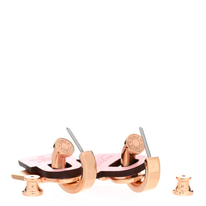 Hermes Swift O'Kelly Earrings Rose Sakura 4 of 5
