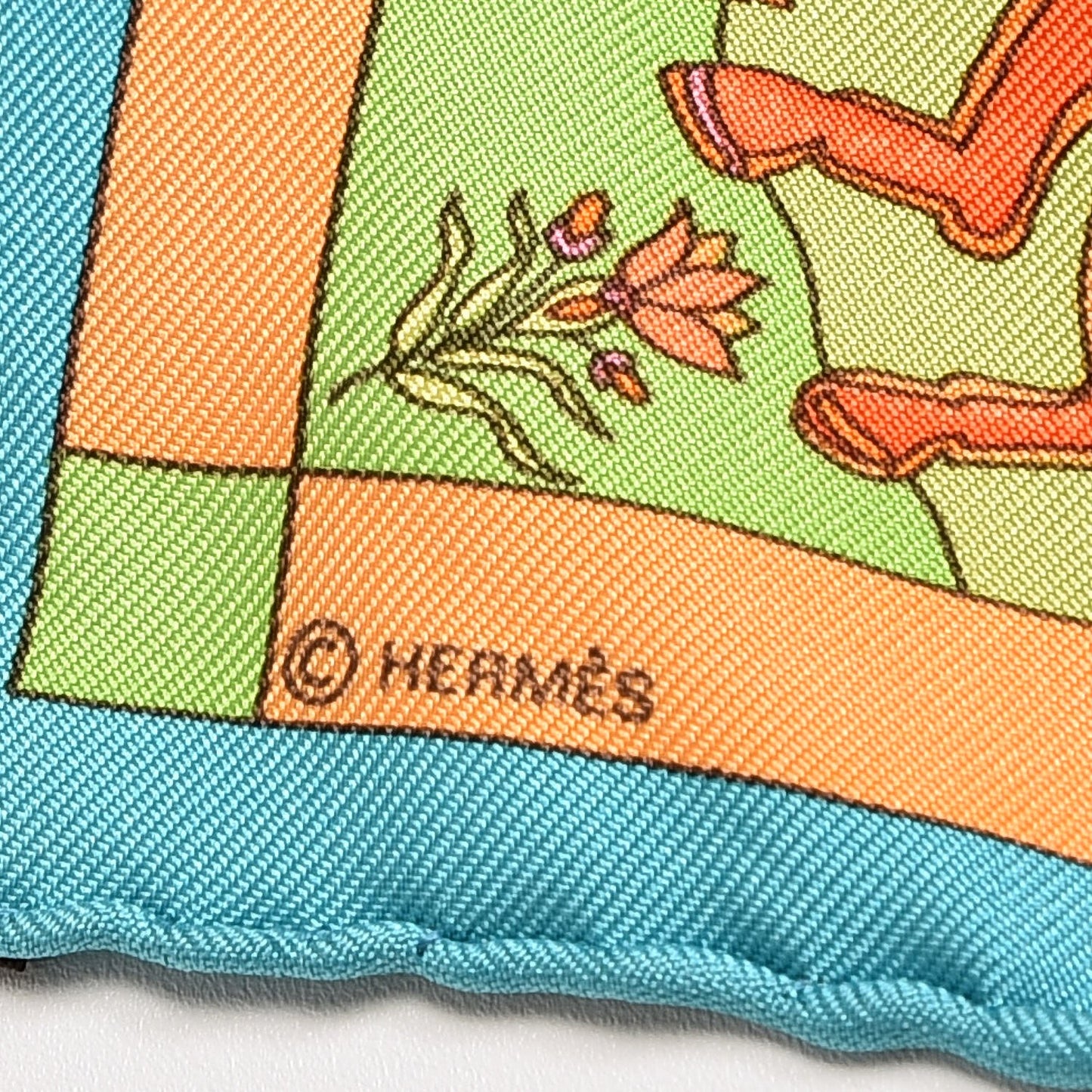 Silk Fantaisies Indiennes Pocket Square