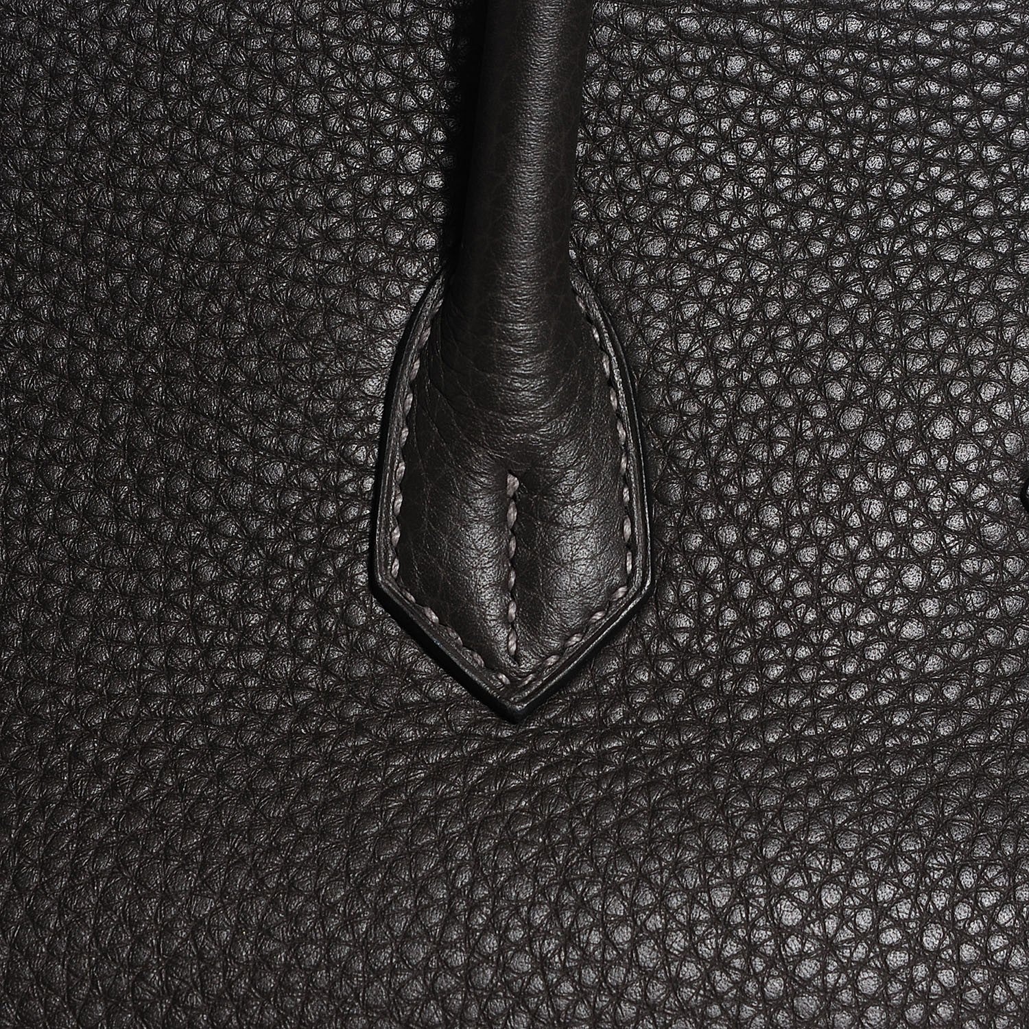 Hermes Taurillon Clemence Birkin 35 Graphite 17 of 27