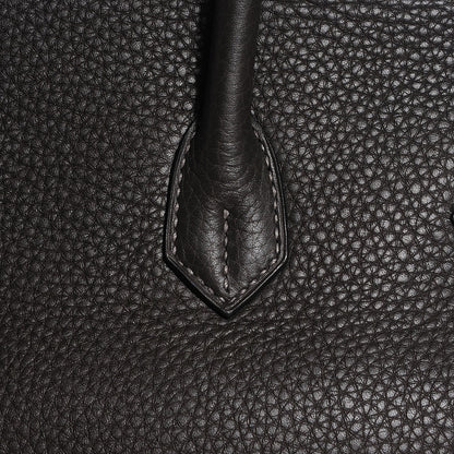 Hermes Taurillon Clemence Birkin 35 Graphite 17 of 27