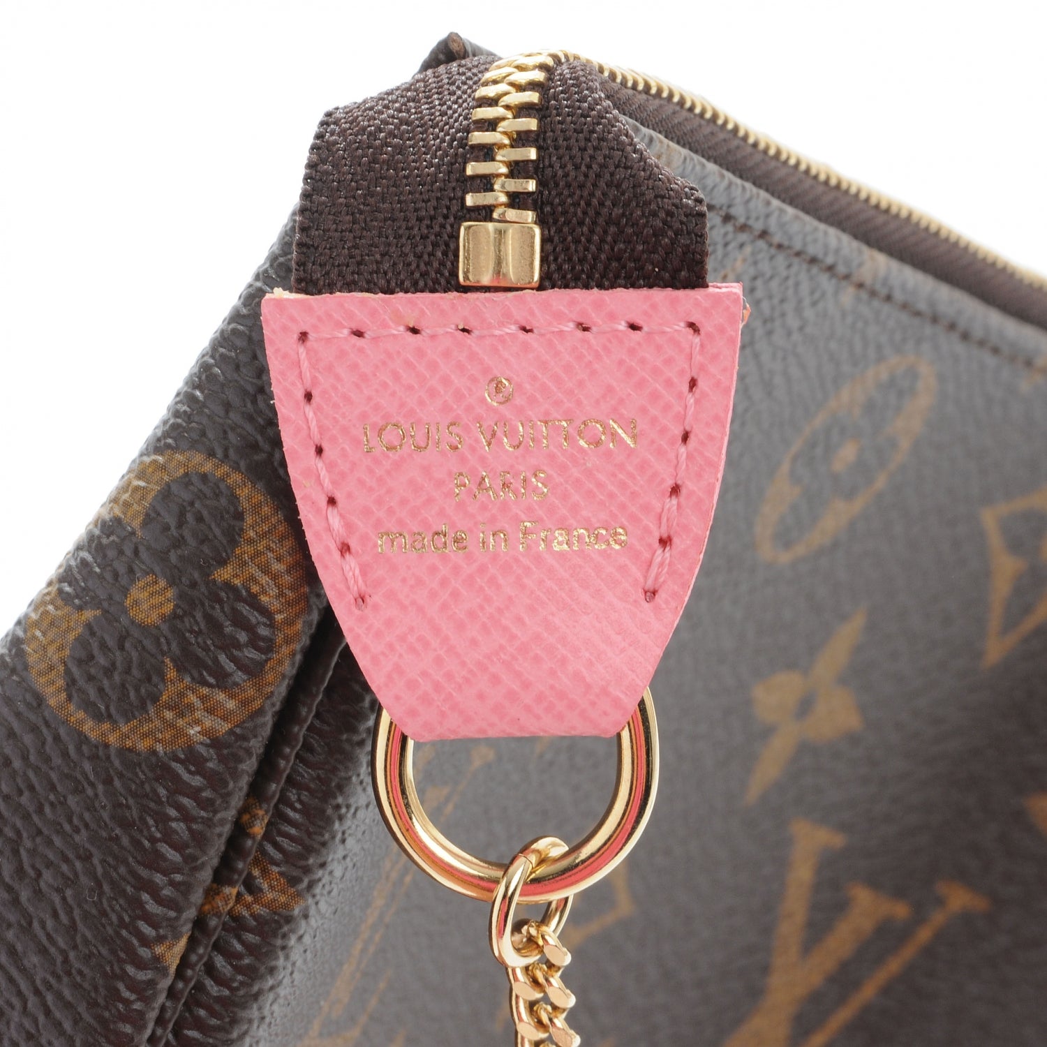 Louis Vuitton Monogram Illustre Mini Pochette Accessories Rose 4 of 6