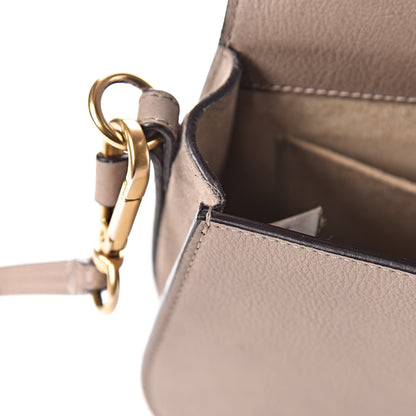 Chloe Calfskin Suede Medium Nile Bracelet Bag Motty Grey 10 of 14
