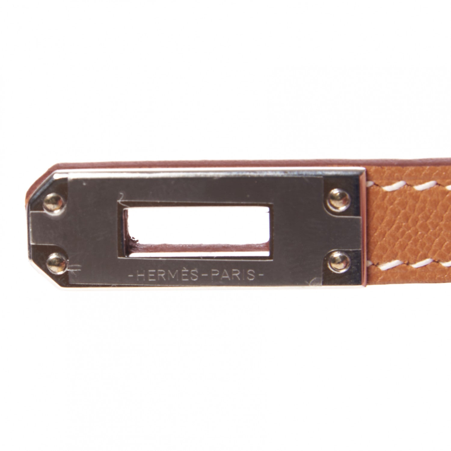 Hermes Madame Calfskin Kelly Sellier 25 Gold 30 of 32