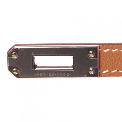 Hermes Madame Calfskin Kelly Sellier 25 Gold 30 of 32