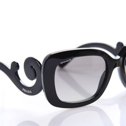 Prada Acetate Baroque Sunglasses SPR 27O Black 7 of 8
