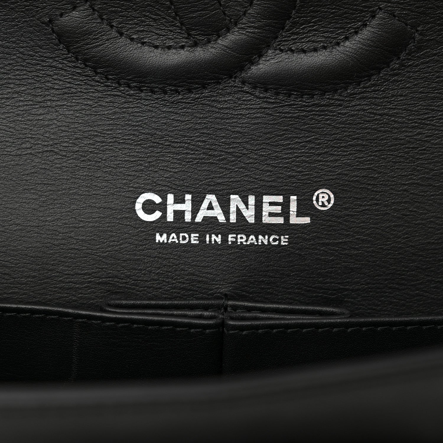 Chanel Lambskin Shearling Medium Double Flap Black Brown 6 of 13