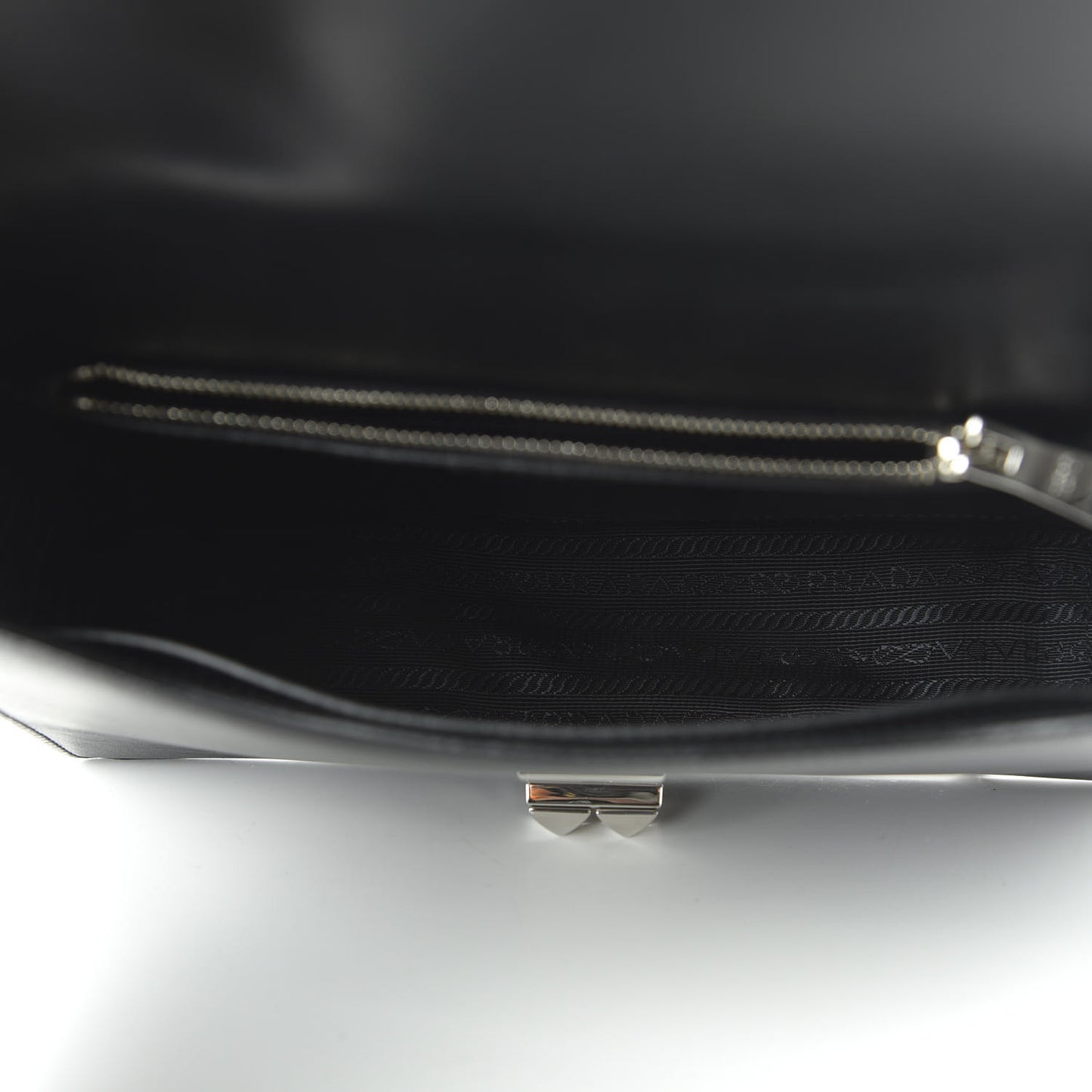Saffiano City Calfskin Studded Large Elektra Shoulder Bag Black Fuoco