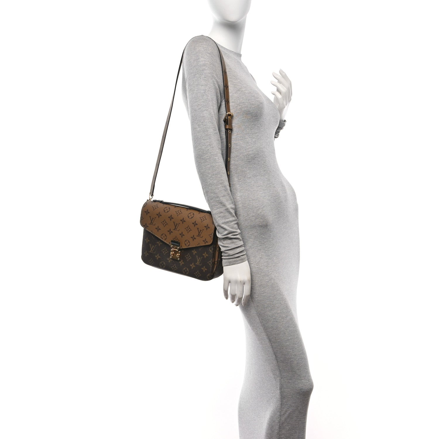 Louis Vuitton Reverse Monogram Pochette Metis 2 of 13