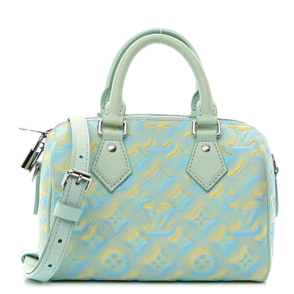 Louis Vuitton Empreinte Monogram Summer Stardust Speedy 20 Water Green 1 of 12