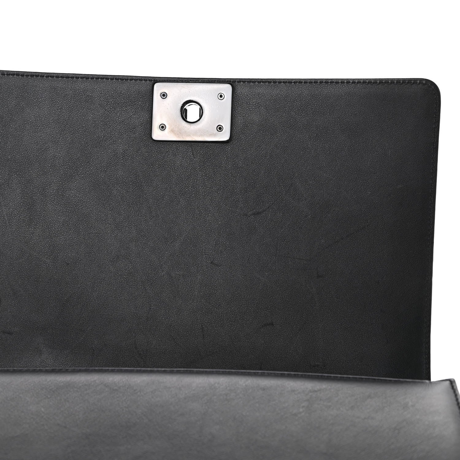 Chanel Calfskin Quilted New Medium Boy Flap So Black 12 of 13