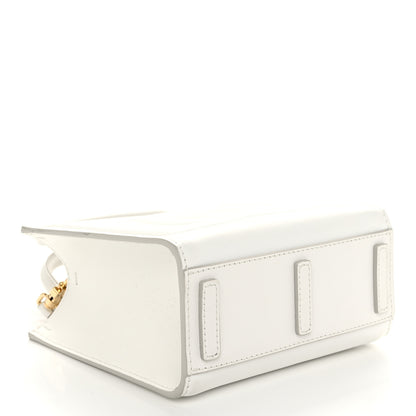 Dolce & Gabbana Calfskin Small DG Daily Shopper Tote White 4 of 9