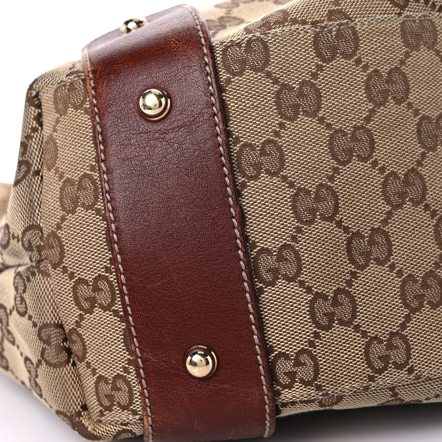Monogram Medium Pelham Shoulder Bag Brown