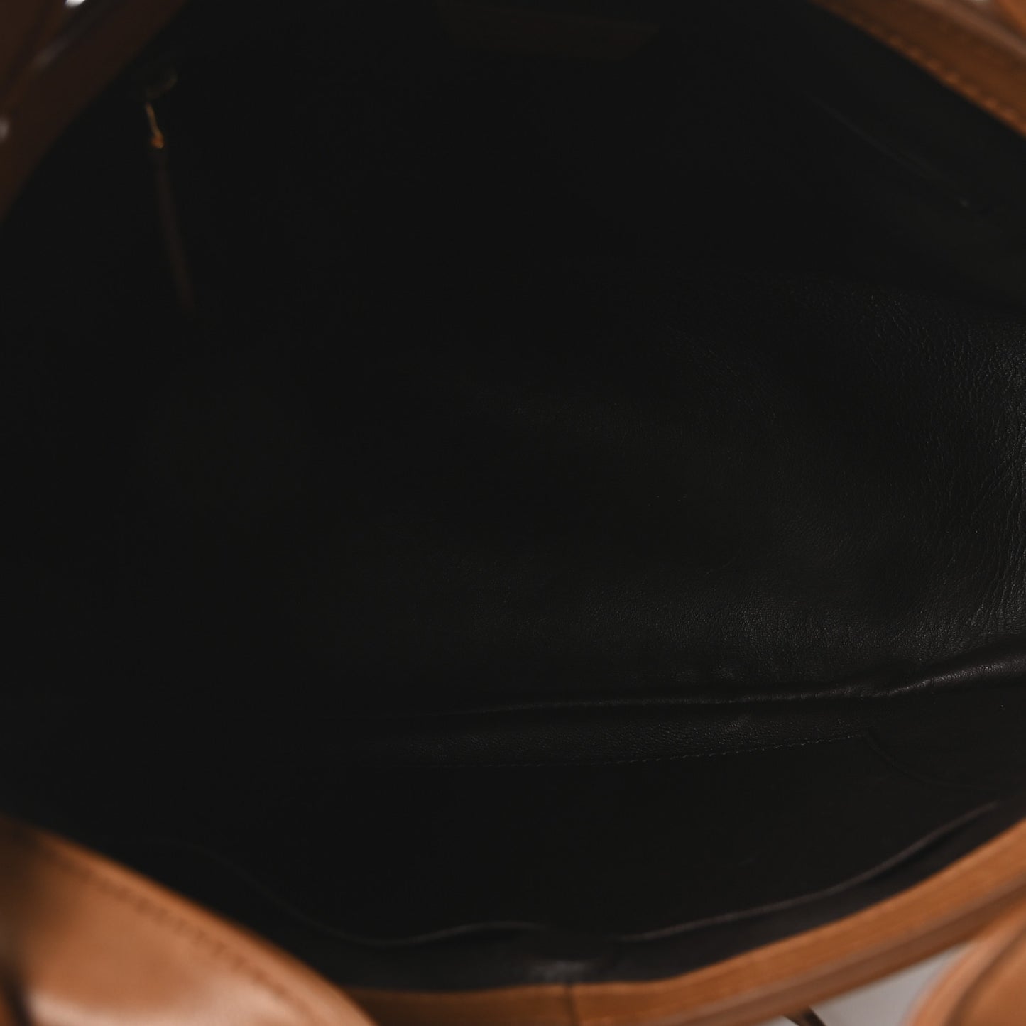 Saddle Calfskin Camdem Shoulder Bag Cuir