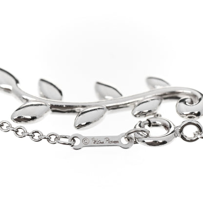 Tiffany Sterling Silver Paloma Picasso Olive Leaf Vine Bracelet 4 of 4