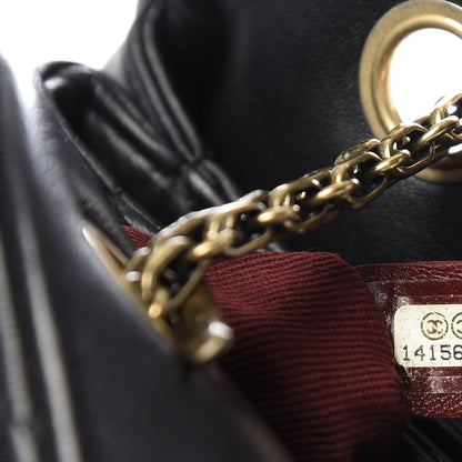 Chanel Lambskin Quilted Medium Just Mademoiselle Black 9 of 9