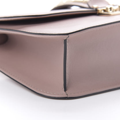 Valentino Garavani Vitello Medium Glam Lock Rockstud Flap Poudre 8 of 12