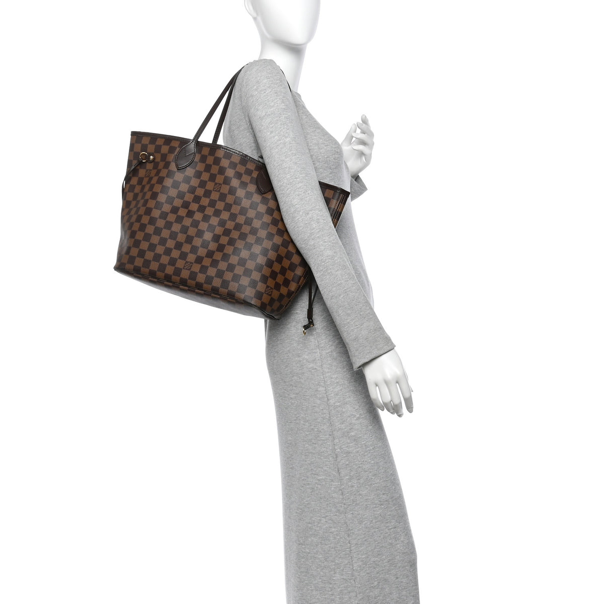 Louis Vuitton Damier Ebene Neo Neverfull MM 2 of 12