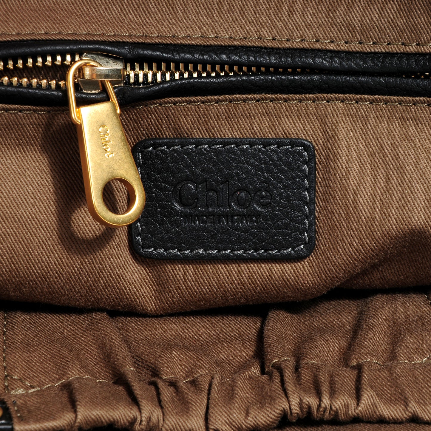 Calfskin Leather Large Marcie Satchel