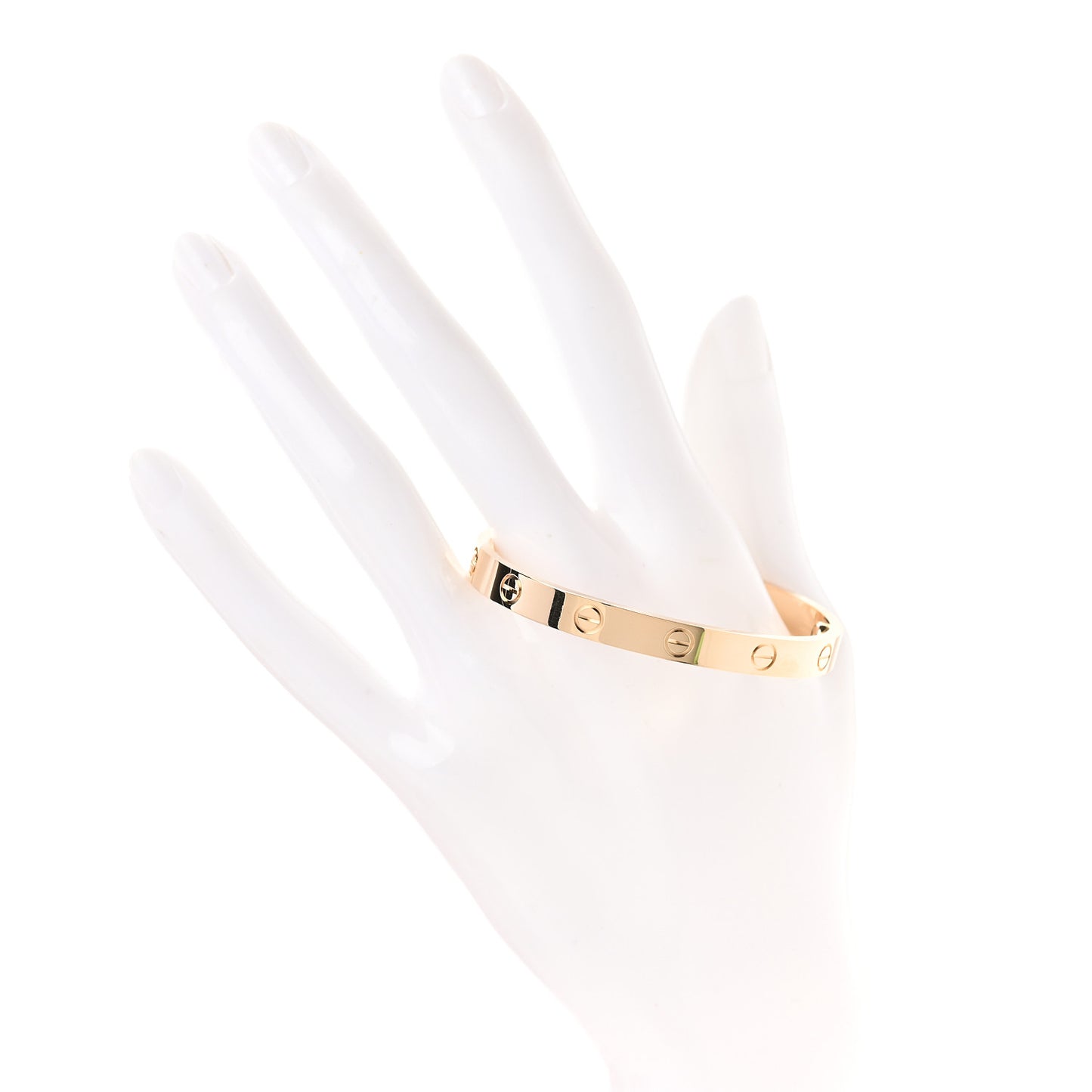 18K Yellow Gold LOVE Bracelet 16