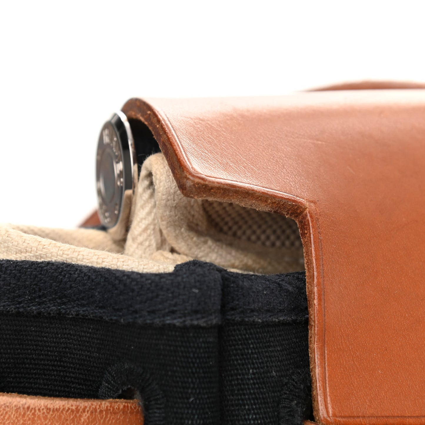 Toile Vache Calfskin Herbag 30 PM