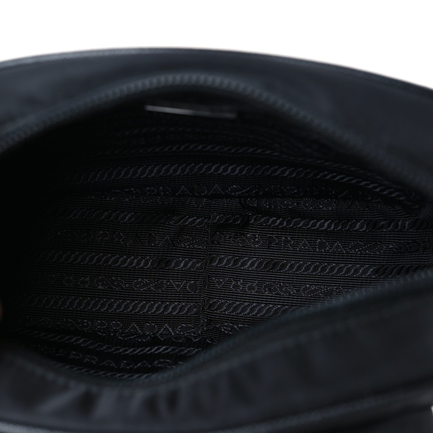 Prada Re-Nylon Saffiano Mini Re-Edition 2005 Camera Bag Black 5 of 8