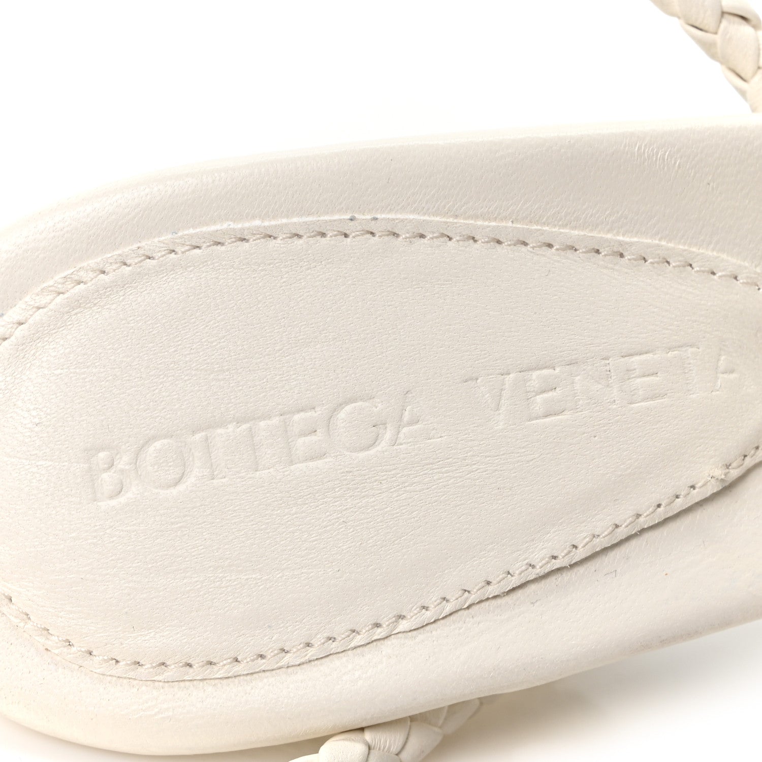 Bottega Veneta Nappa Adam Sandals 37 Black 8 of 9