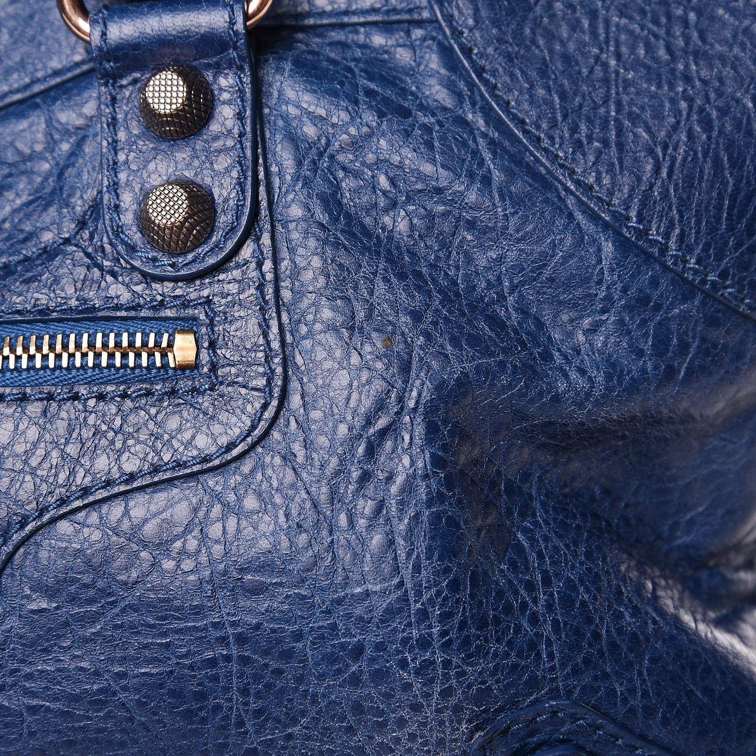 Balenciaga Agneau Giant 12 Rose Gold Hardware Part Time Bleu Cobalt Bleu Electric 9 of 15