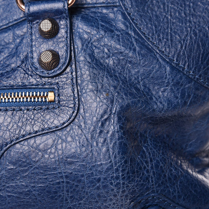 Balenciaga Agneau Giant 12 Rose Gold Hardware Part Time Bleu Cobalt Bleu Electric 9 of 15