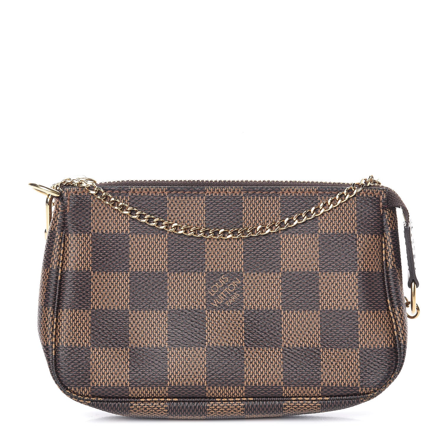 Louis Vuitton Damier Ebene Mini Pochette Accessories 1 of 7