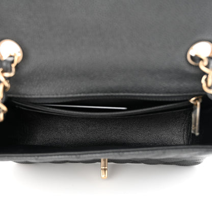 Chanel Caviar Quilted Mini Rectangular Flap Black 5 of 12